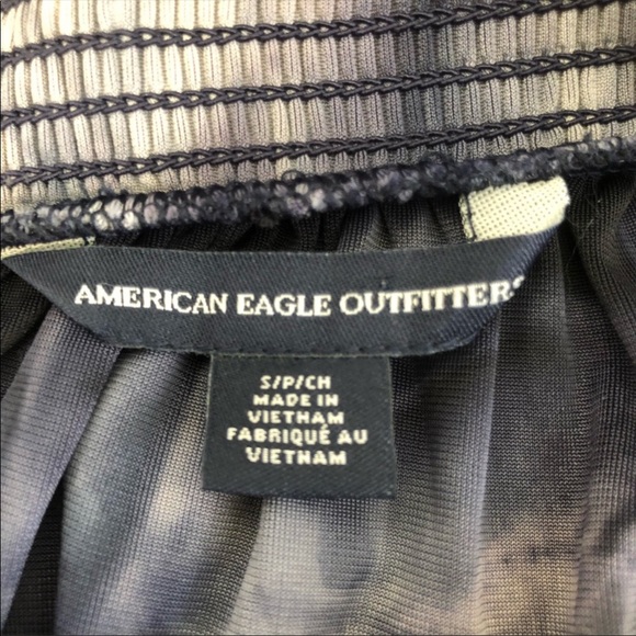 AEO Velvet Off The Shoulder Tie Dye Top - Picture 6 of 8